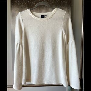 Off White, Bell-sleeved Sweater, Good Condition